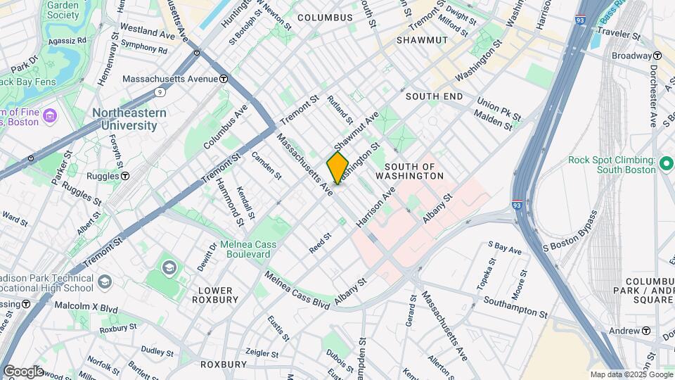 1742 Washington St, Unit 3 Mapa y Detalles de la Ubicación