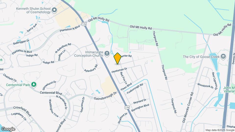 412 Fox Hunt Rd Map and Location Details