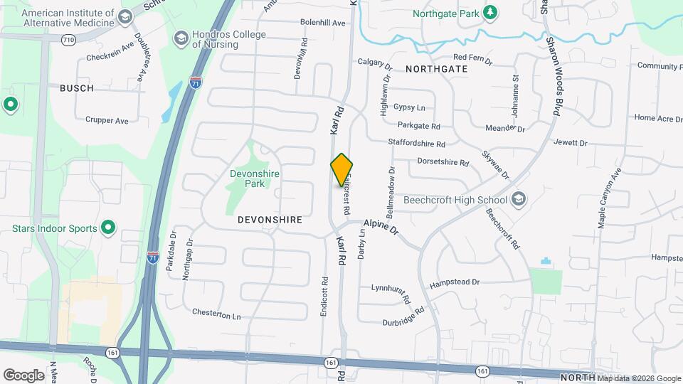 6251 Faircrest Rd Map and Location Details