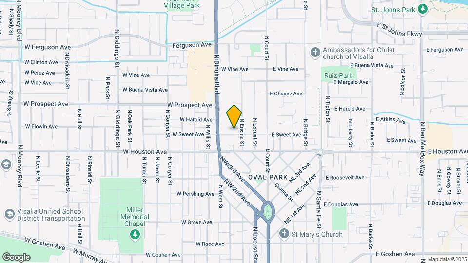 310 W Sweet Ave Map and Location Details