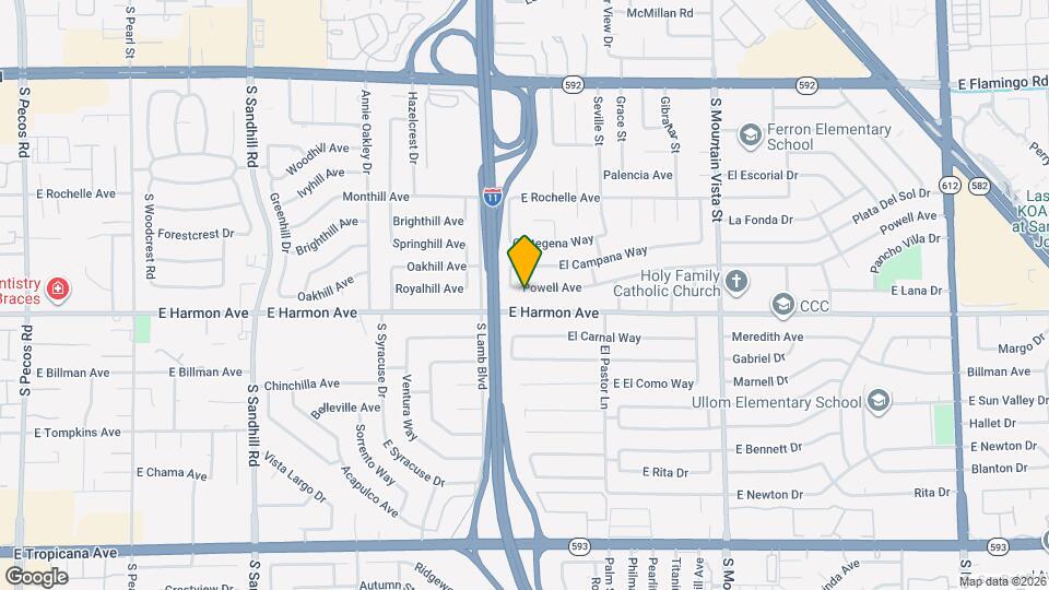 4263 Powell Ave Map and Location Details