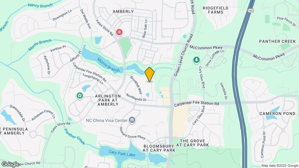 527 Emerald Downs Rd Map and Location Details