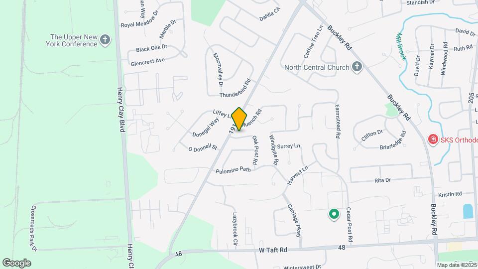 7404 Oak Post Rd Map and Location Details