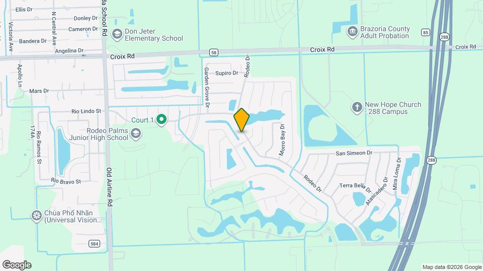 153 Rodeo Dr Map and Location Details