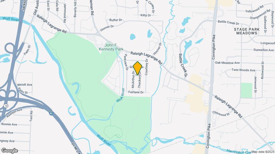 2567 Thackery Dr Map and Location Details