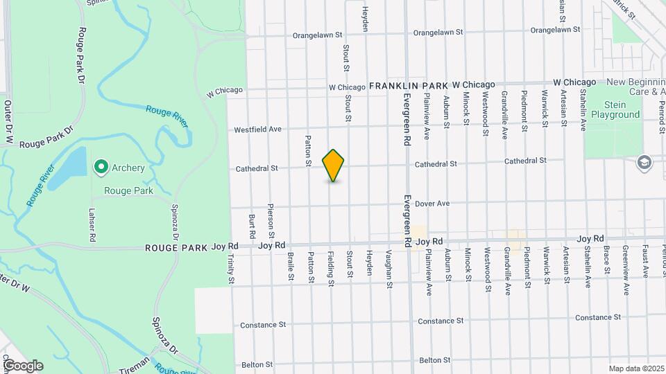 9056 Fielding St Map and Location Details