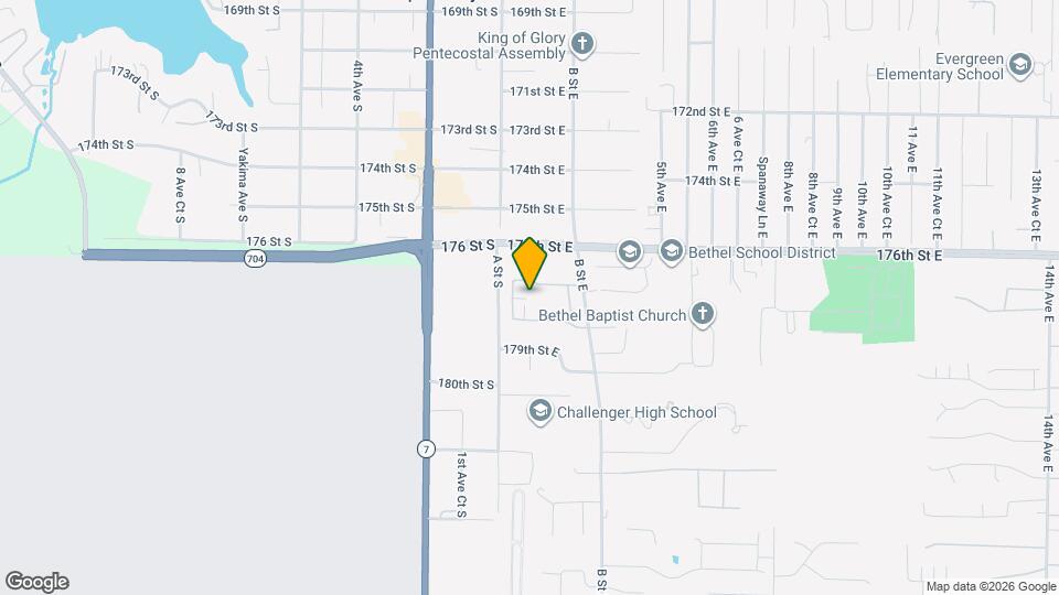 17727 1st Ave Ct E Map and Location Details