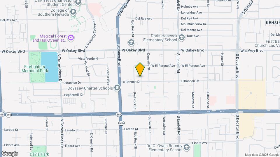 2135 Saratoga St Map and Location Details