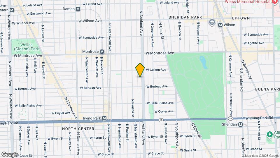 4226 N Ashland Ave Map and Location Details