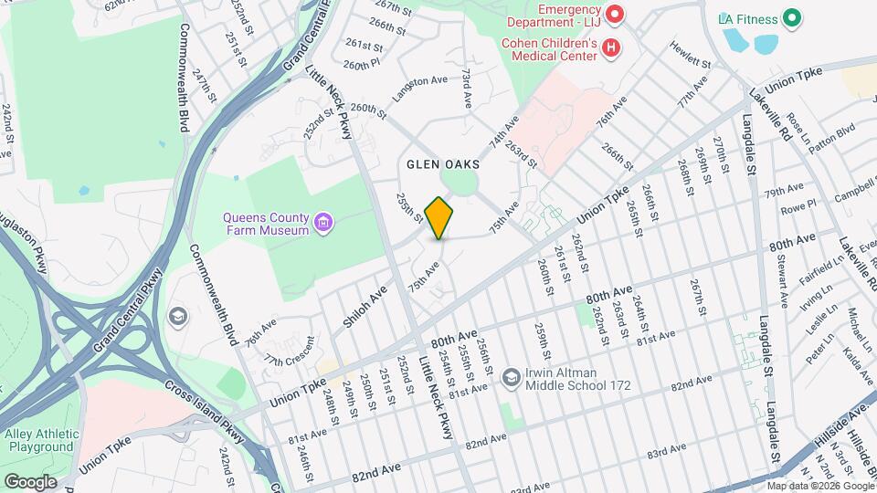 75-04 255th St Map and Location Details