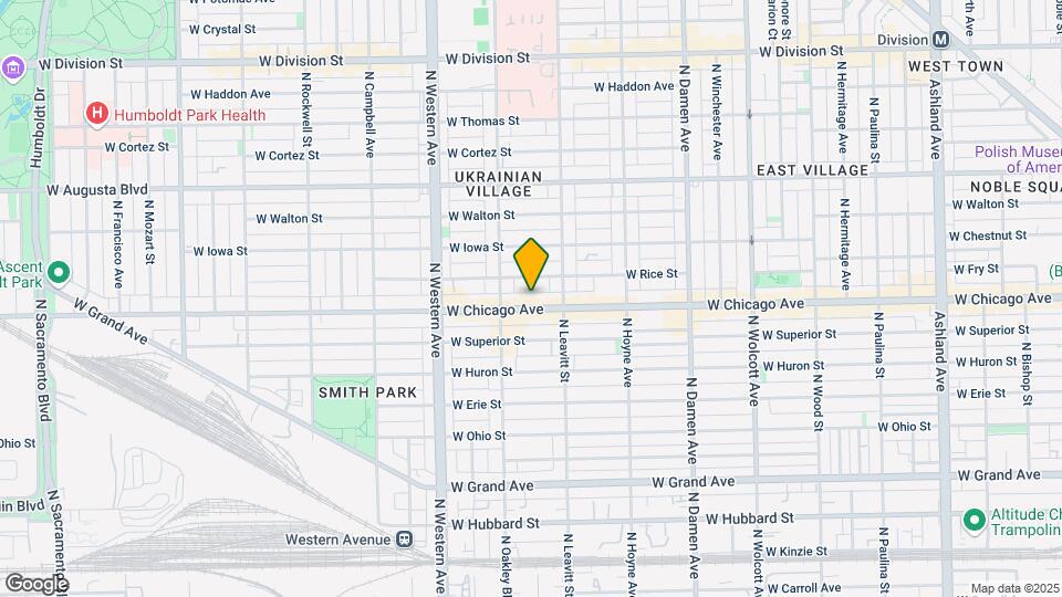 2232 W Chicago Ave Map and Location Details