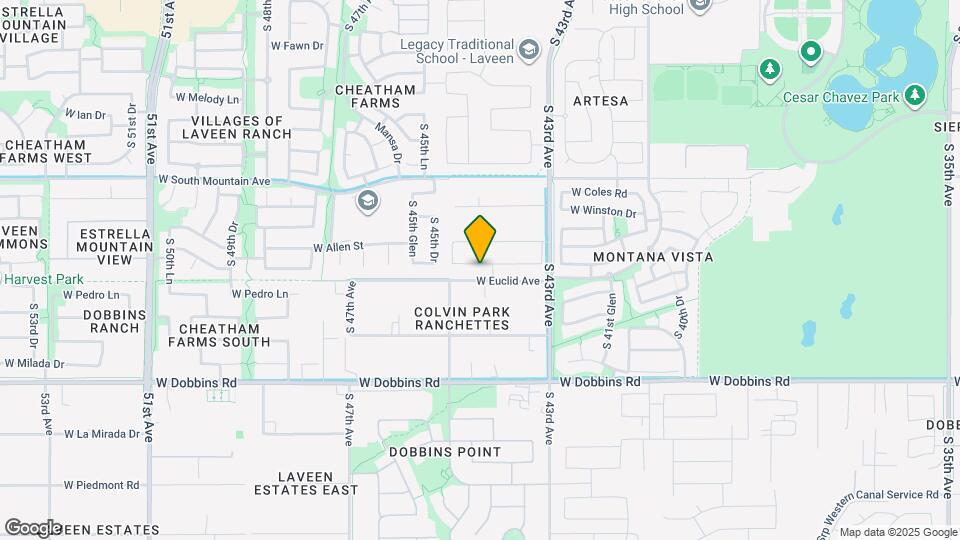 4425 W Samantha Way Mapa y Detalles de la Ubicación
