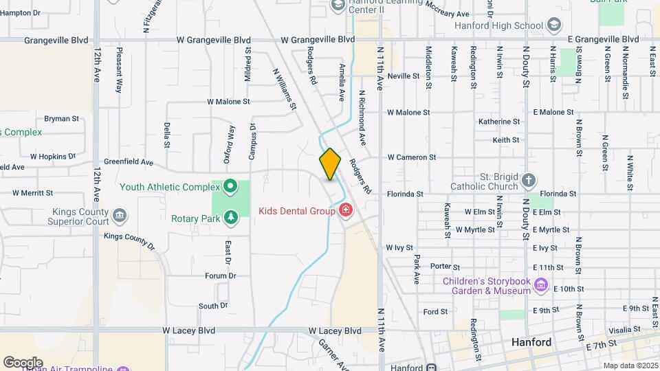 888 Greenfield Ave Map and Location Details