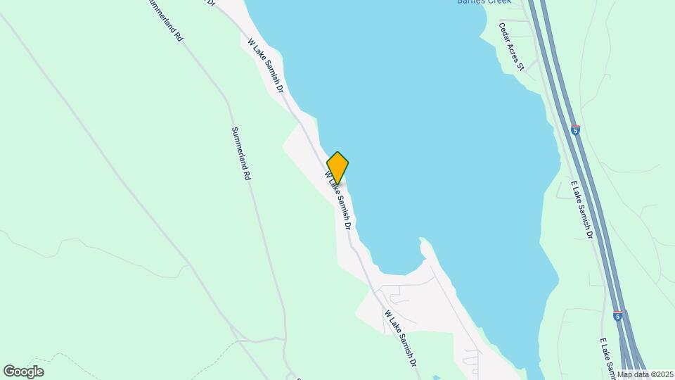 425 W Lake Samish Dr Map and Location Details