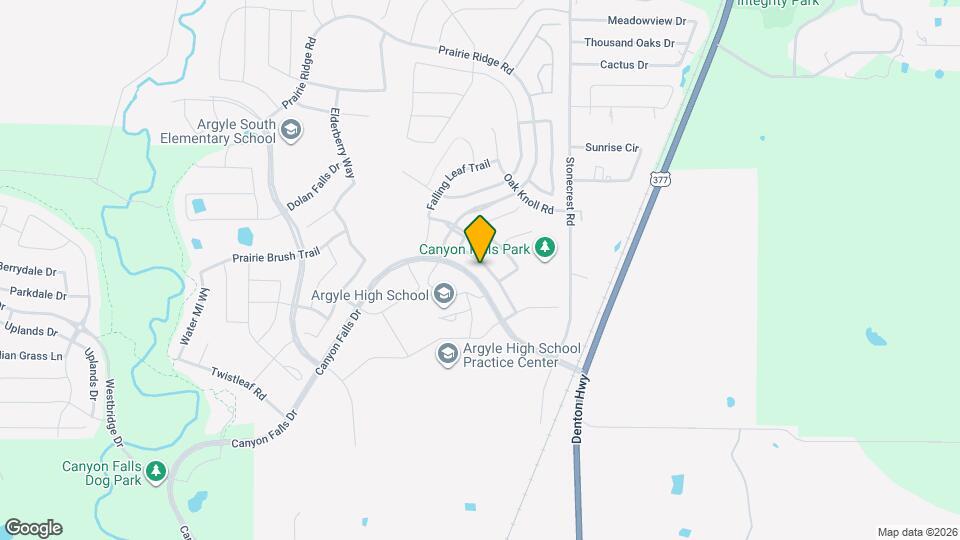 6317 Savannah Oak Trail Map and Location Details