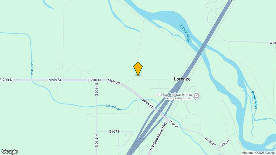 4131 E 700 N Map and Location Details