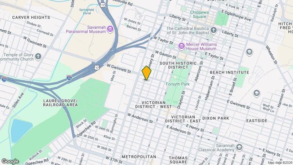 318 W Bolton St Mapa y Detalles de la Ubicación