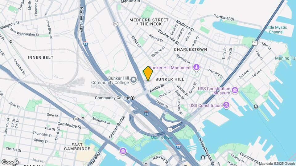 75 W School St Map and Location Details