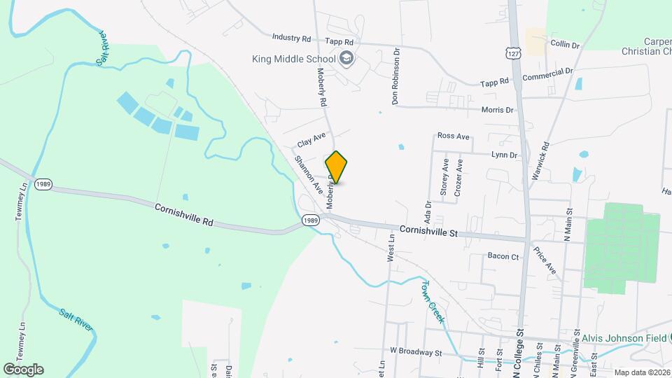 719 Moberly Rd Map and Location Details