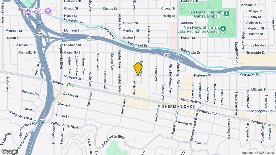 Regency at Sherman Oaks Mapa y Detalles de la Ubicación