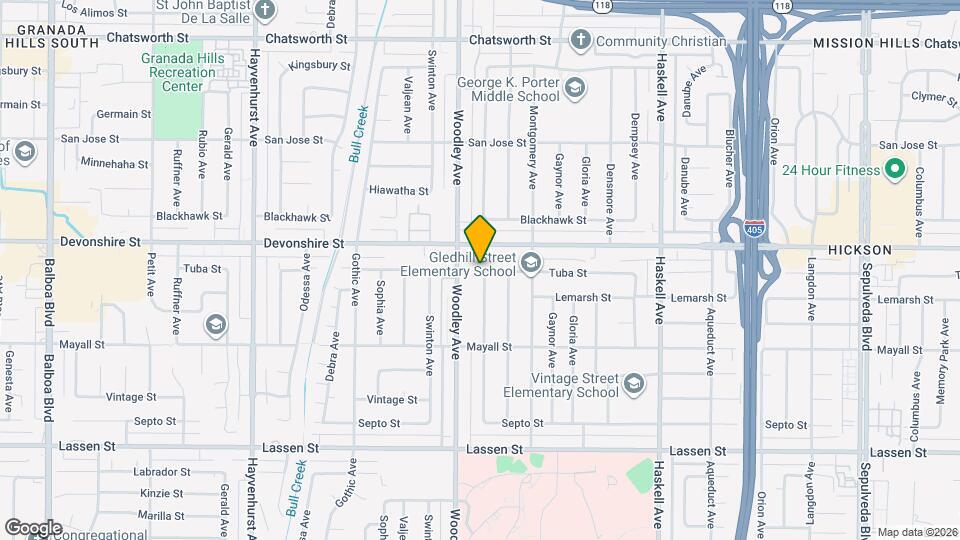 10233 Collett Ave Mapa y Detalles de la Ubicación