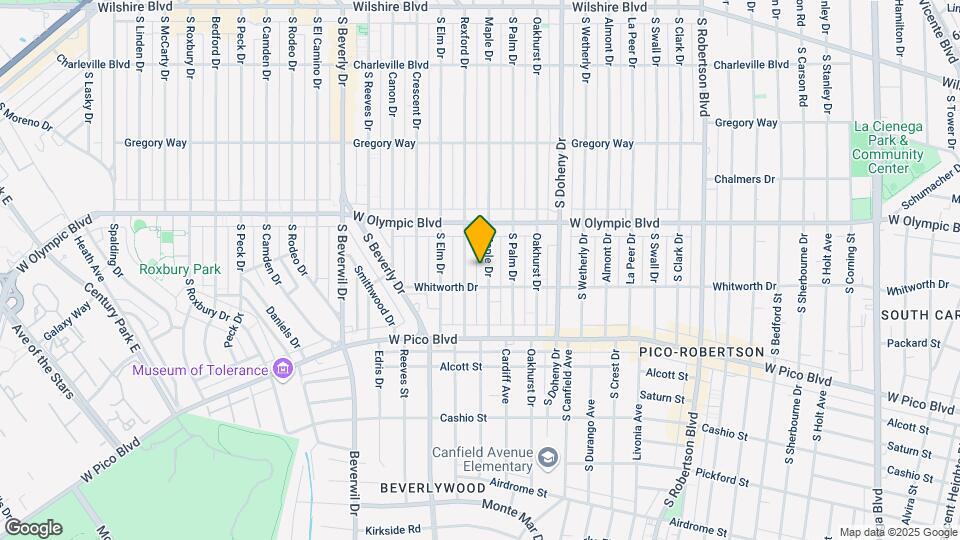 451 S Maple Dr Mapa y Detalles de la Ubicación