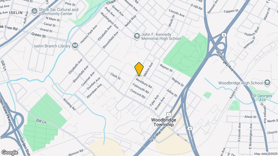 22 Westbury Rd Map and Location Details