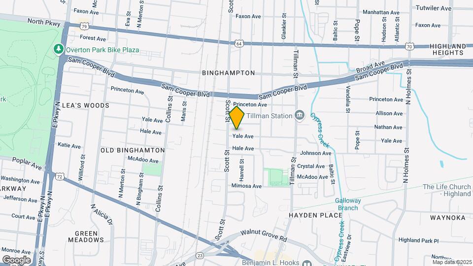 2842 Yale Ave Mapa y Detalles de la Ubicación