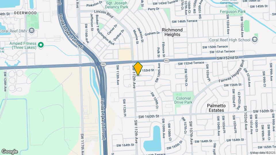 11120 SW 154th St Map and Location Details