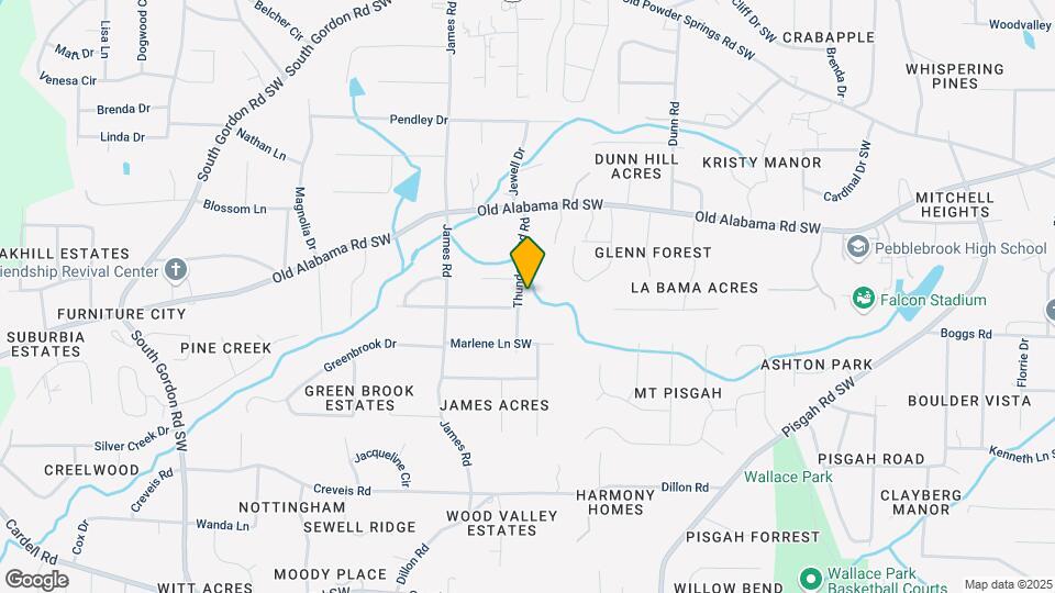 6111 Thunderwood Rd Map and Location Details