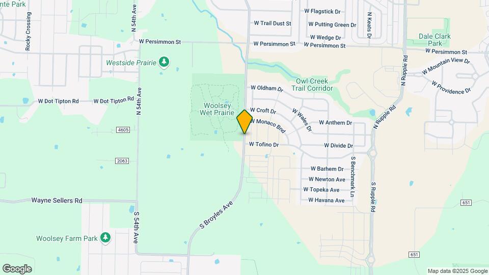 142 N Broyles Rd Map and Location Details