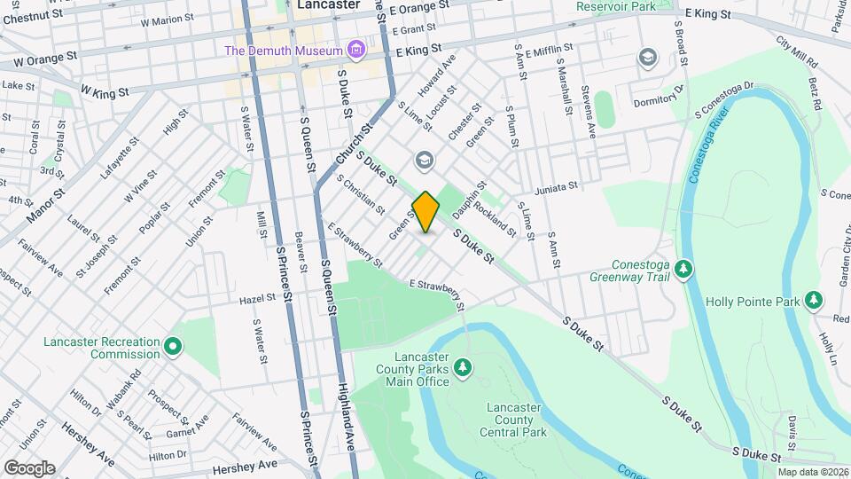 559 S Christian St Map and Location Details