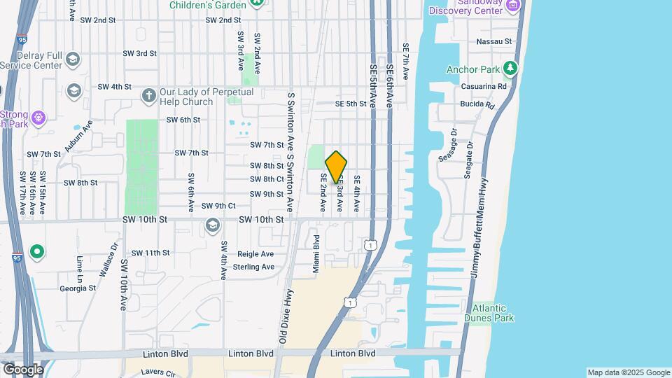 830 SE 3rd Ave Map and Location Details