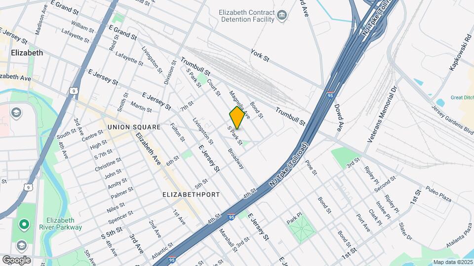 537 S Park St Map and Location Details