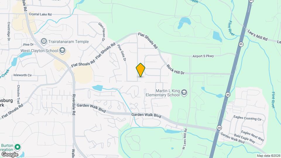 907 Silverwood Dr Mapa y Detalles de la Ubicación