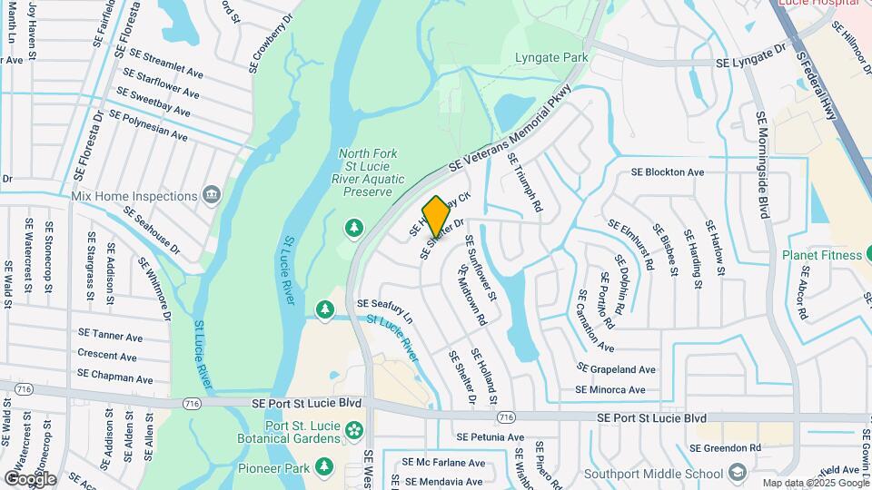 2163 SE Shelter Dr Map and Location Details