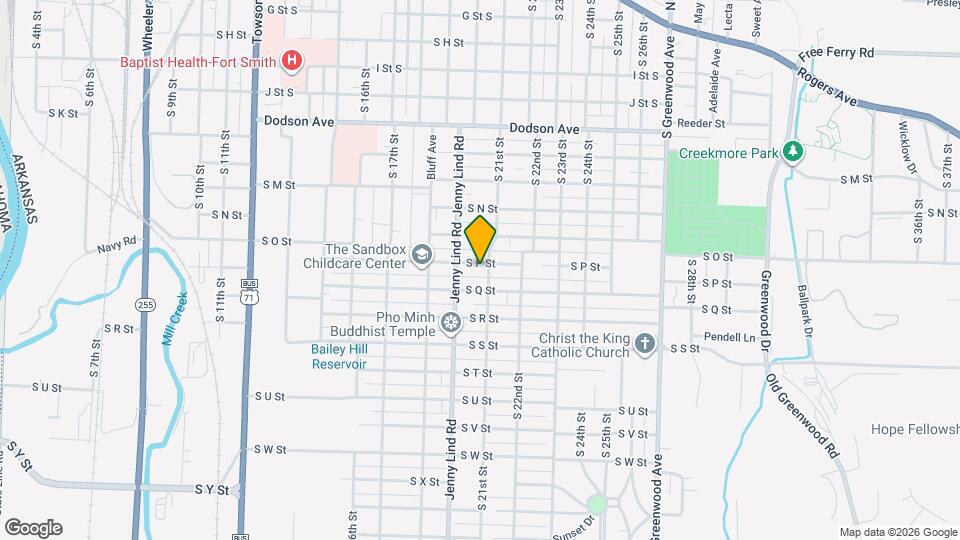 2020 S P St Map and Location Details