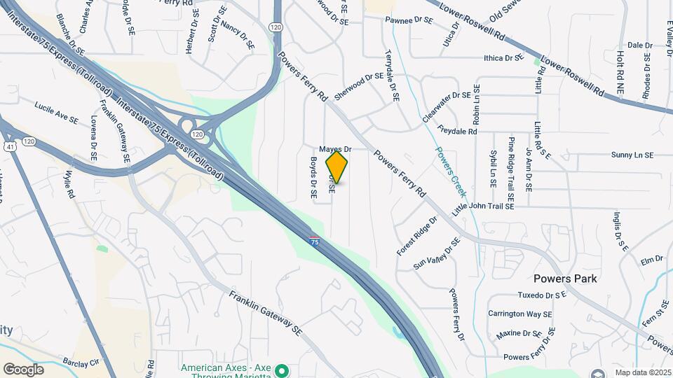 551 Lyle Dr SE Map and Location Details