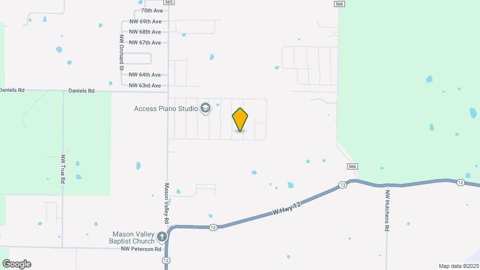 5903 NW Hoover St Mapa y Detalles de la Ubicación