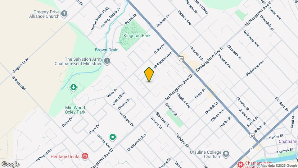 65 Timmins Crescent Map and Location Details