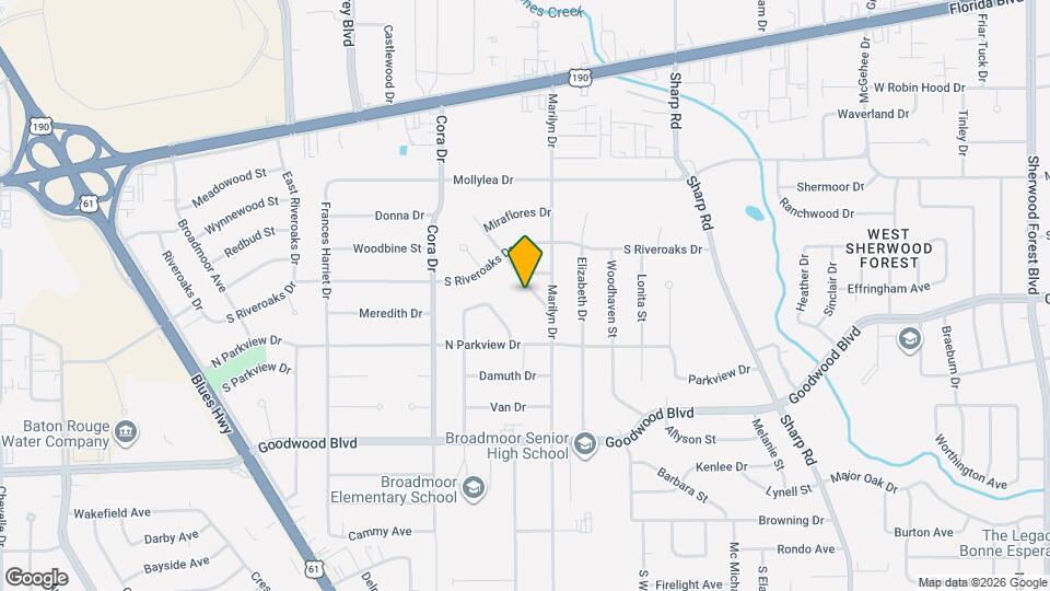 632 Summit Ridge Dr Map and Location Details