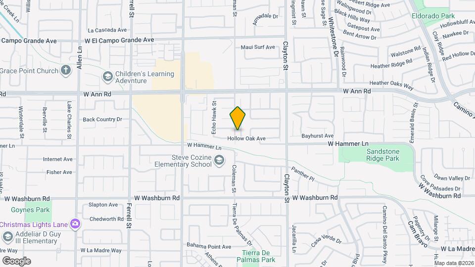 5419 Cypress Creek St Map and Location Details