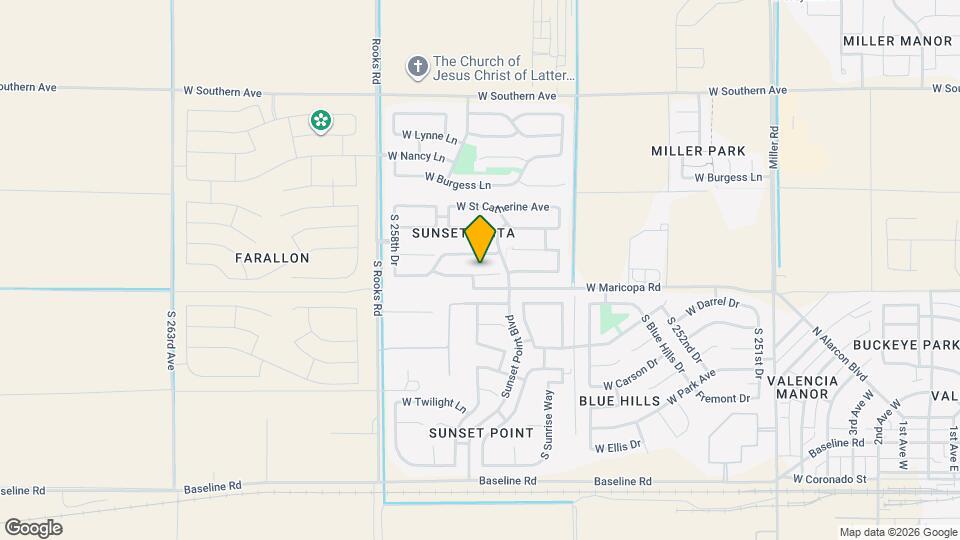 25698 W St Kateri Dr Map and Location Details