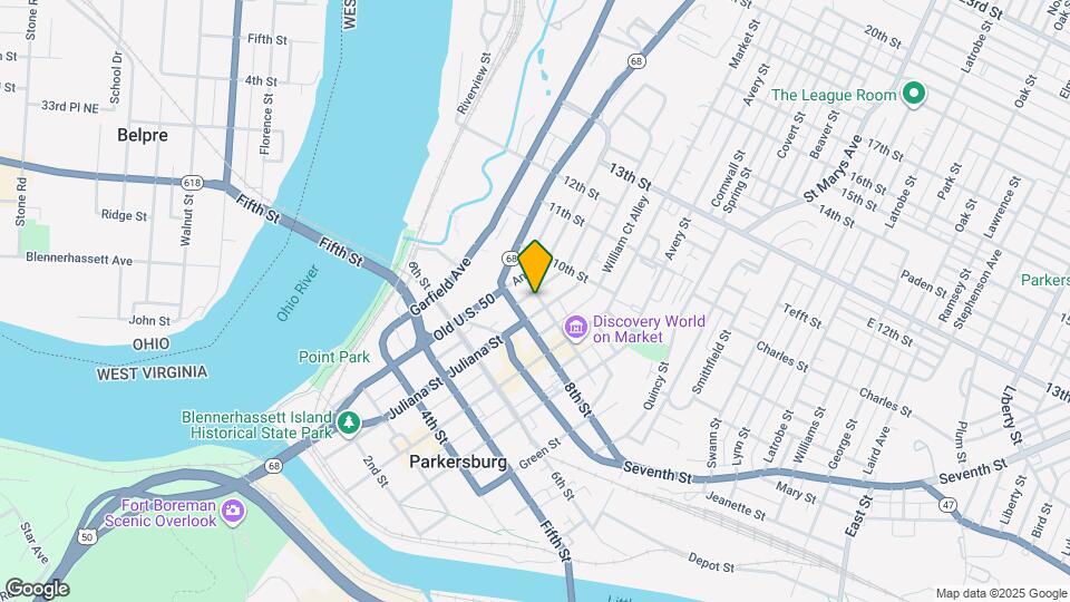 120 Ninth St Map and Location Details