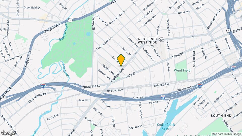 1662 Fairfield Ave, Unit 2 Map and Location Details