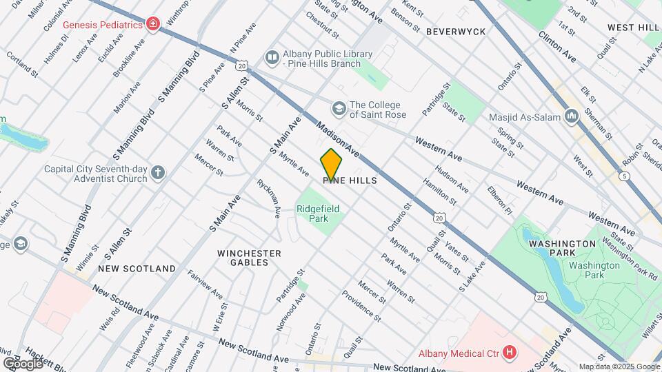 741 Myrtle Ave, Unit Floor 2 Map and Location Details