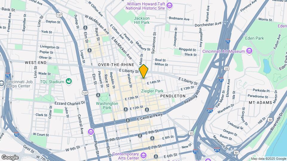 1410 Main St Mapa y Detalles de la Ubicación