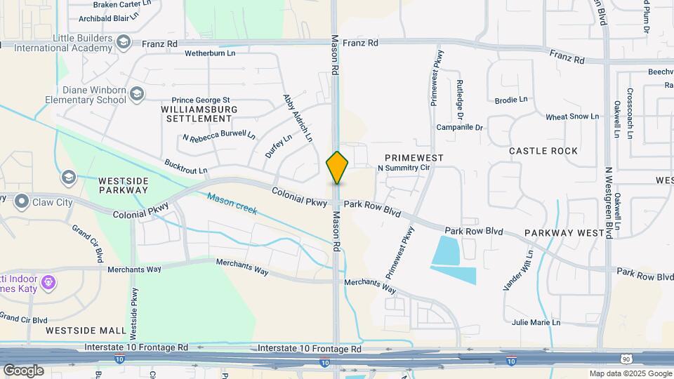 1500 N Mason Rd Map and Location Details