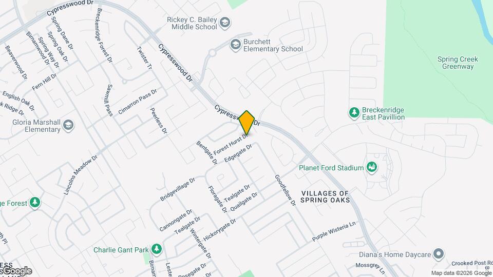 5034 Forest Hurst Dr Map and Location Details