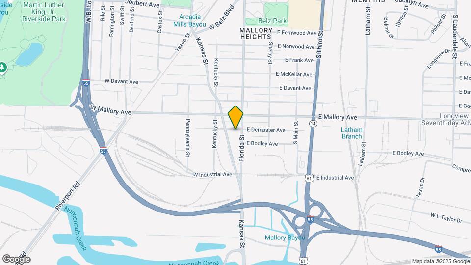 17 W Dempster Ave Map and Location Details